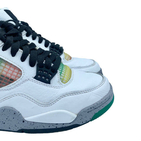 Air Jordan 4 Retro W Lucid Green Rasta