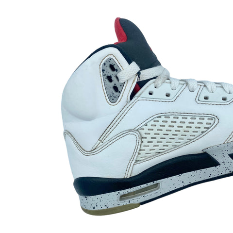 Air Jordan 5 Retro GS Fire Red Black Tongue 2017