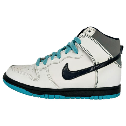 Nike Dunk High GS White Chlorine Blue
