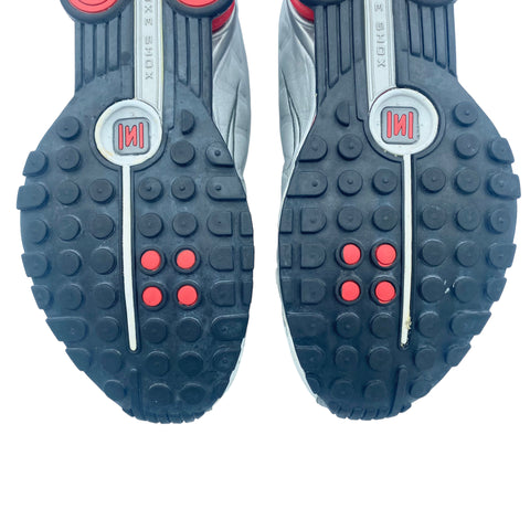 Nike Shox R4 Silver Comet Red 2000