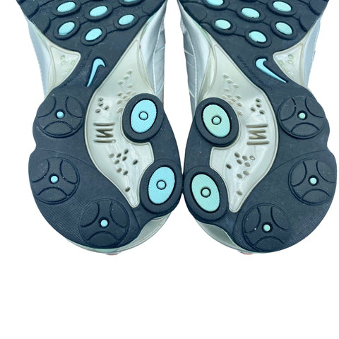 Nike Shox Go W Metallic Silver Blue Orange