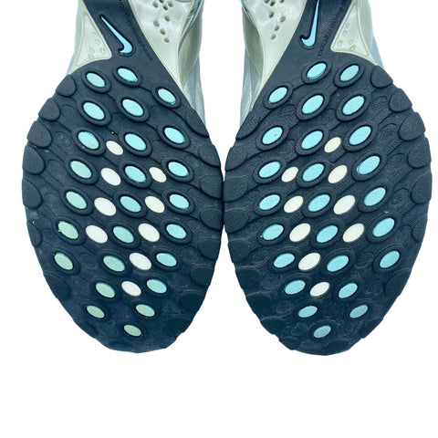 Nike Shox Go W Metallic Silver Blue Orange