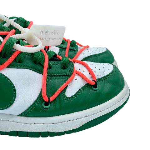 Nike Dunk Low LTHR x Off-White Pine Green
