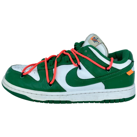 Nike Dunk Low LTHR x Off-White Pine Green