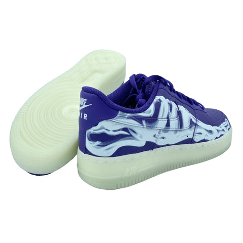 Nike Air Force 1 Low QS Purple Skeleton
