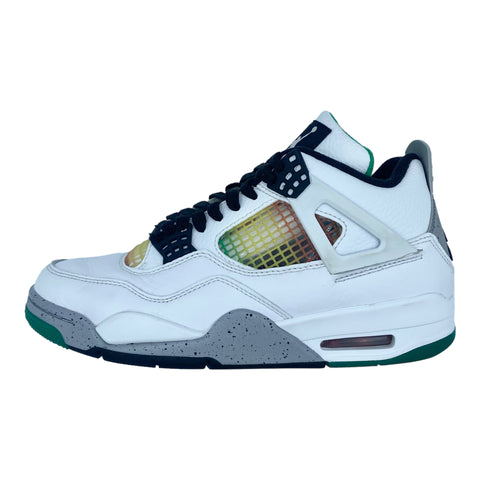 Air Jordan 4 Retro W Lucid Green Rasta