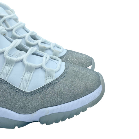Air Jordan 11 W White Silver Glitter