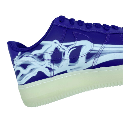 Nike Air Force 1 Low QS Purple Skeleton