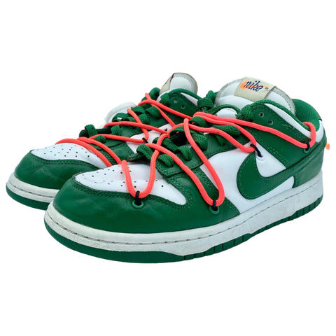 Nike Dunk Low LTHR x Off-White Pine Green