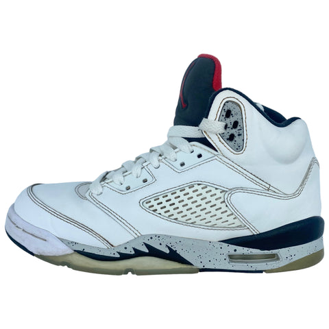 Air Jordan 5 Retro GS Fire Red Black Tongue 2017