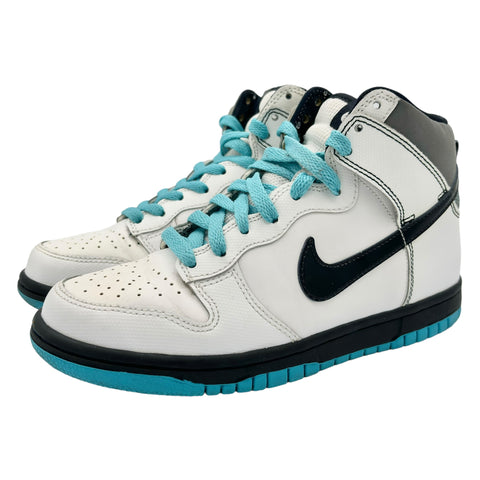 Nike Dunk High GS White Chlorine Blue
