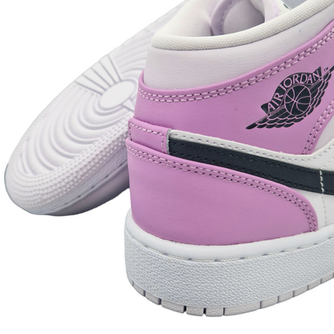 Air Jordan 1 Mid GS Barely Grape