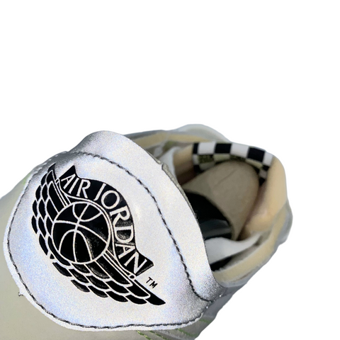 Air Jordan 1 Retro Low OG White Ghost Green Black