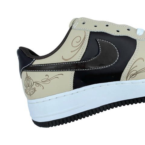 Nike Air Force 1 Low Mr. Cartoon LA Brown Pride 2005 w/ T-Shirt and Card