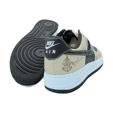 Nike Air Force 1 Low Mr. Cartoon LA Brown Pride 2005 w/ T-Shirt and Card