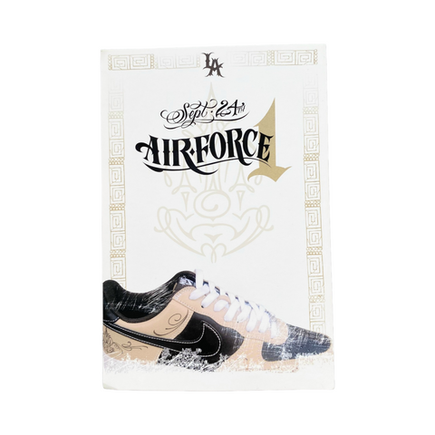 Nike Air Force 1 Low Mr. Cartoon LA Brown Pride 2005 w/ T-Shirt and Card