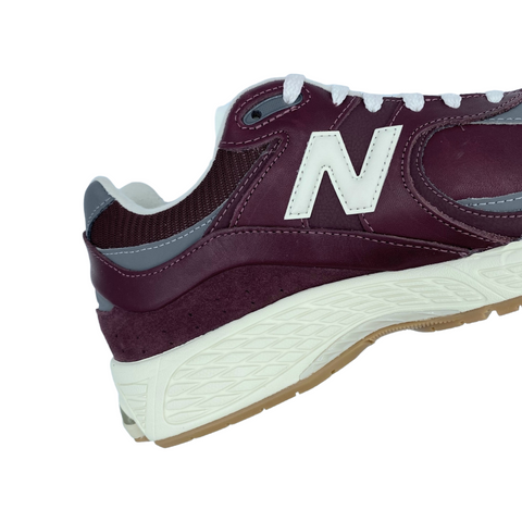 New Balance 2002R Burgundy Leather Sample