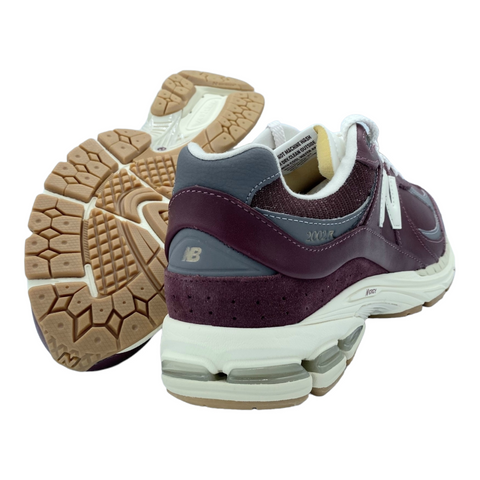 New Balance 2002R Burgundy Leather Sample
