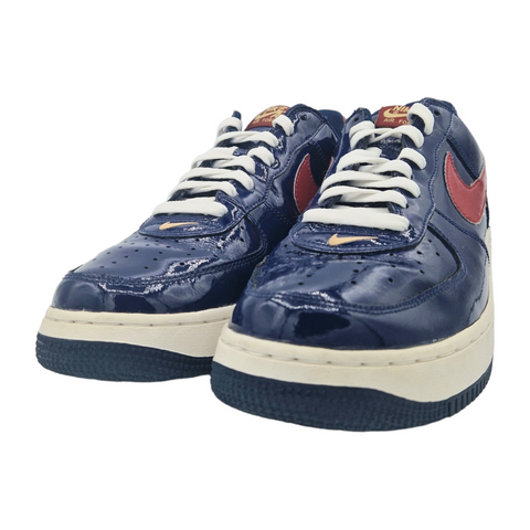 Nike Air Force 1 Low Patent Navy Crimson 2005