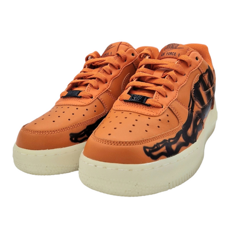 Nike Air Force 1 Low Orange Skeleton