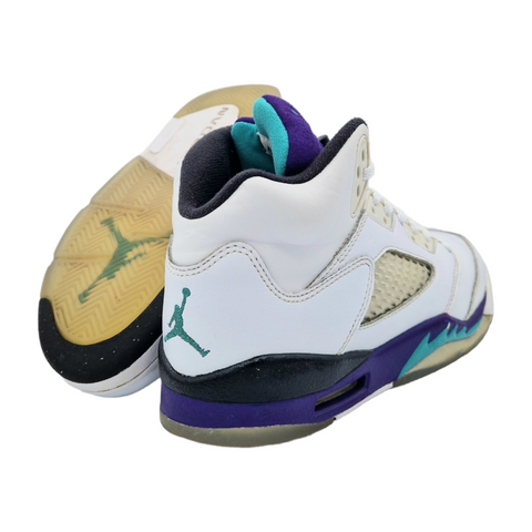 Air Jordan 5 Retro GS White Grape