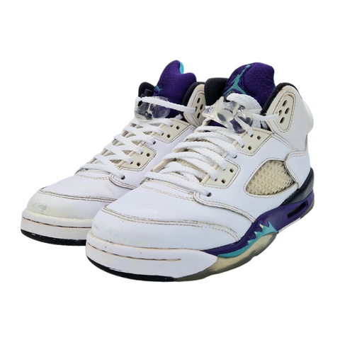 Air Jordan 5 Retro GS White Grape