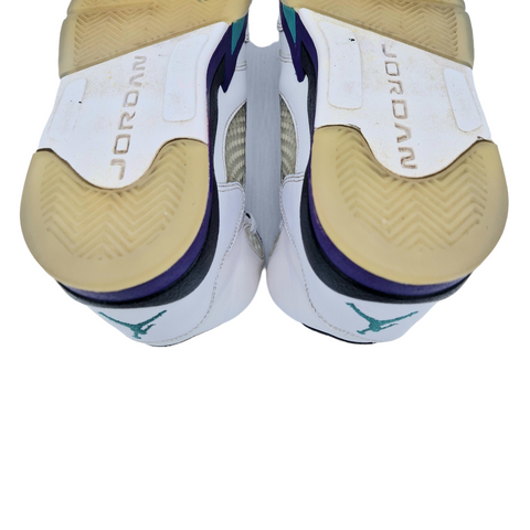 Air Jordan 5 Retro GS White Grape