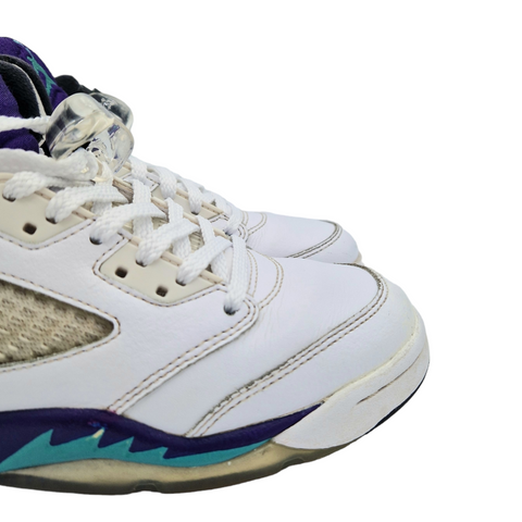Air Jordan 5 Retro GS White Grape