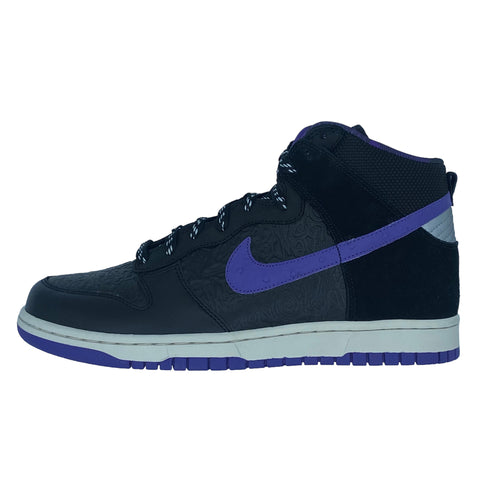 Nike Dunk High Stussy World Tour Los Angeles Black Purple
