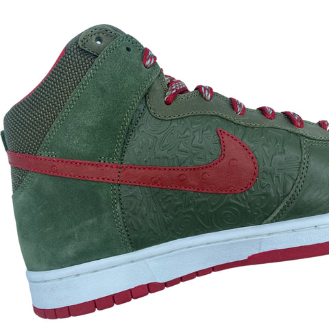 Nike Dunk High Stussy World Tour New York Army Olive