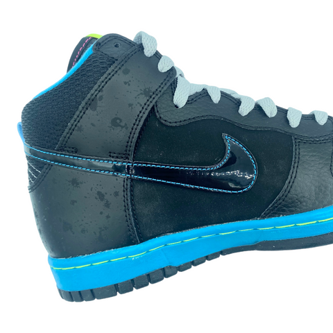 Nike Dunk High GS Black Fireberry