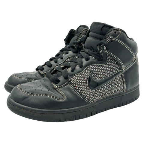 Nike Dunk High W Black Contrast Knit