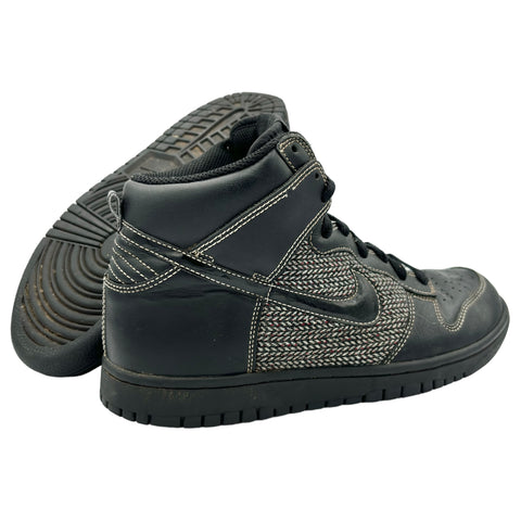 Nike Dunk High W Black Contrast Knit