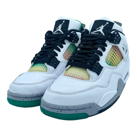 Air Jordan 4 Retro W Lucid Green Rasta