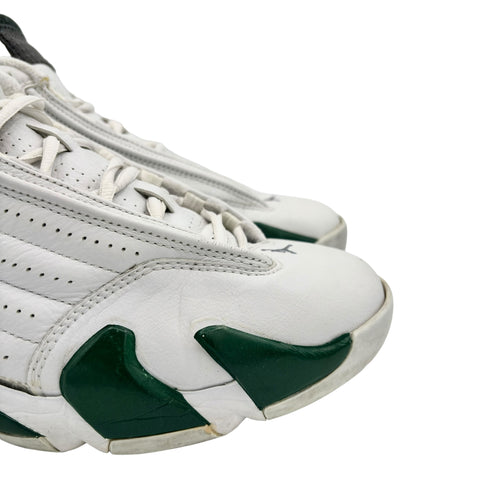 Air Jordan 14 Retro White Forest Green 2005