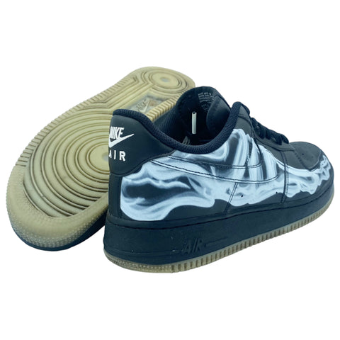 Nike Air Force 1 Premium Black Skeleton 2019