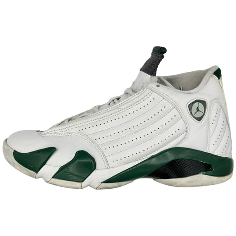 Air Jordan 14 Retro White Forest Green 2005