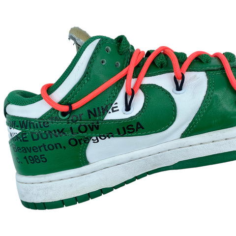 Nike Dunk Low LTHR x Off-White Pine Green
