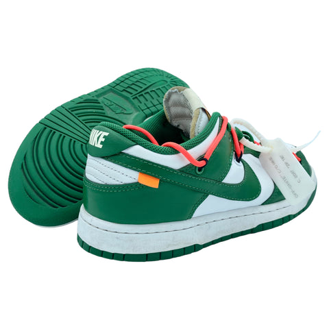 Nike Dunk Low LTHR x Off-White Pine Green