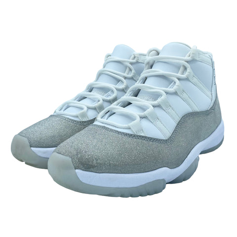 Air Jordan 11 W White Silver Glitter