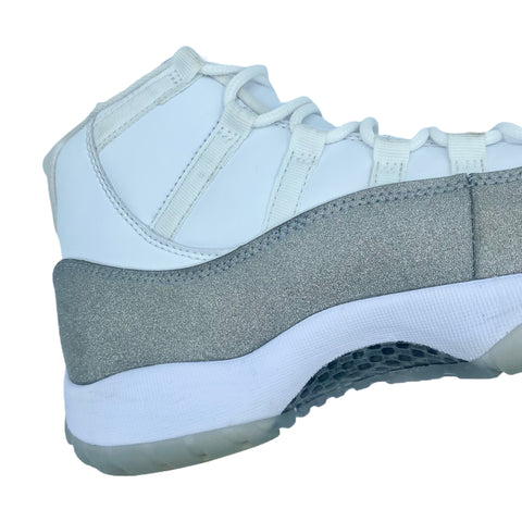 Air Jordan 11 W White Silver Glitter