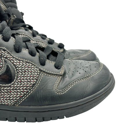 Nike Dunk High W Black Contrast Knit