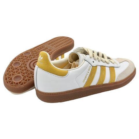 adidas Samba Sporty & Rich White Bold Gold