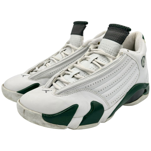 Air Jordan 14 Retro White Forest Green 2005