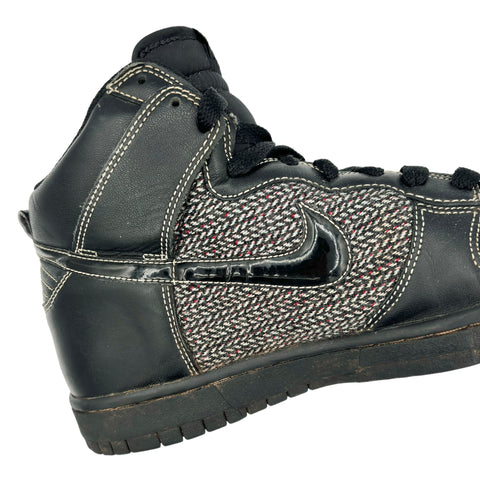 Nike Dunk High W Black Contrast Knit