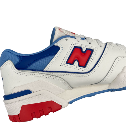 New Balance 550 GS Red Atlantic Blue